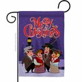 Patio Trasero 13 x 18.5 in. Christmas Carol Garden Flag with Winter Double-Sided Decorative Vertical Flags PA3910220